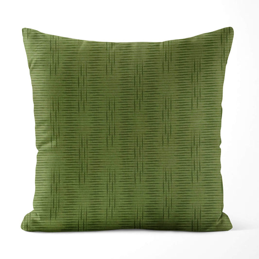 Fern Green Modern Print Pillow Covers and Euro Shams