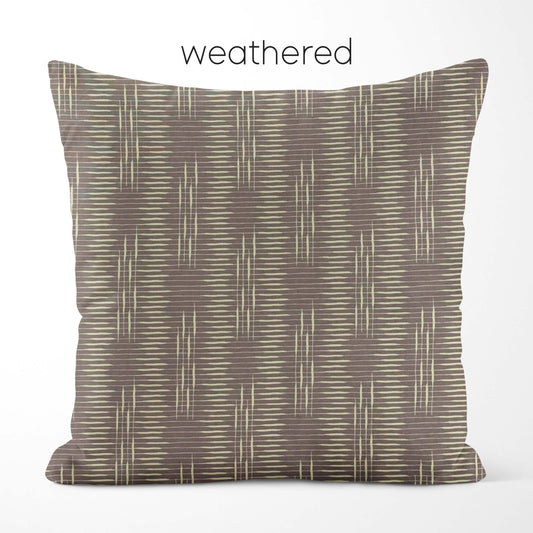 Modern Print Pillow Covers Euro Shams Weathered