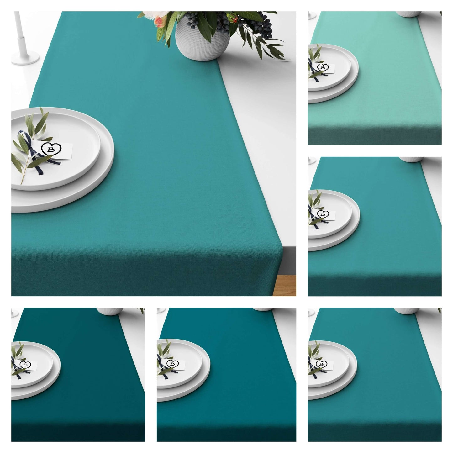 Aqua Table Runners Placemats color 34