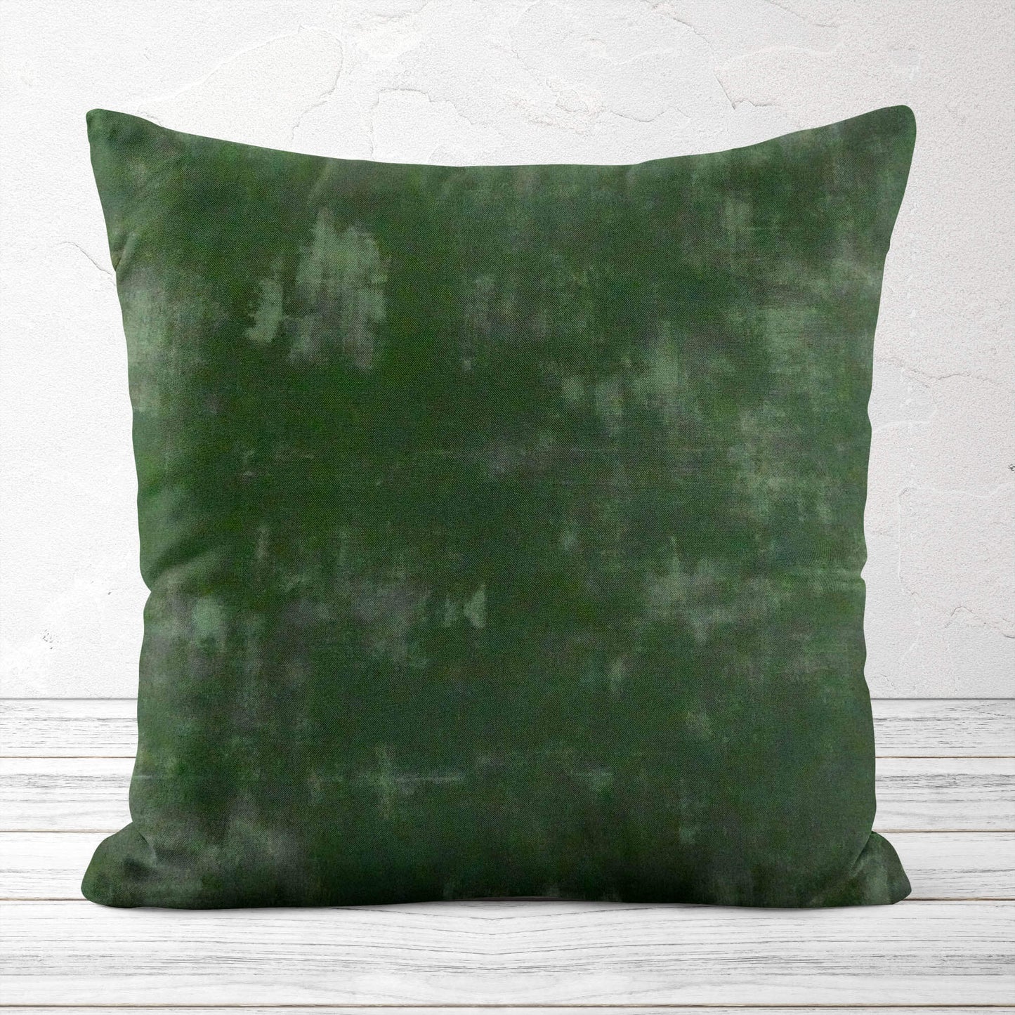 Winter Spruce Green Abstract Pillow Covers and Euro Shams color 429