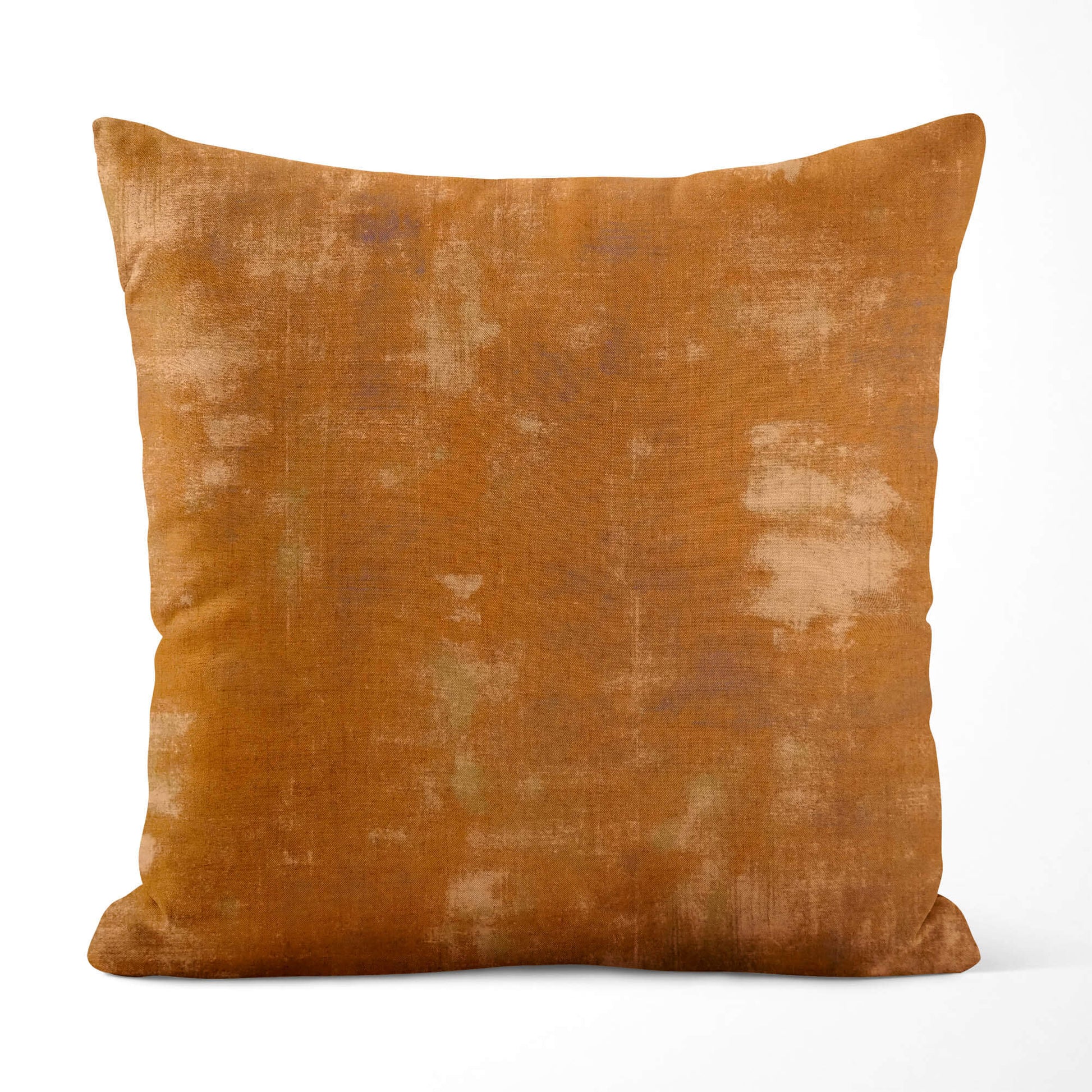 Yam Gold Abstract Grunge Pillow Covers and Euro Shams color 422