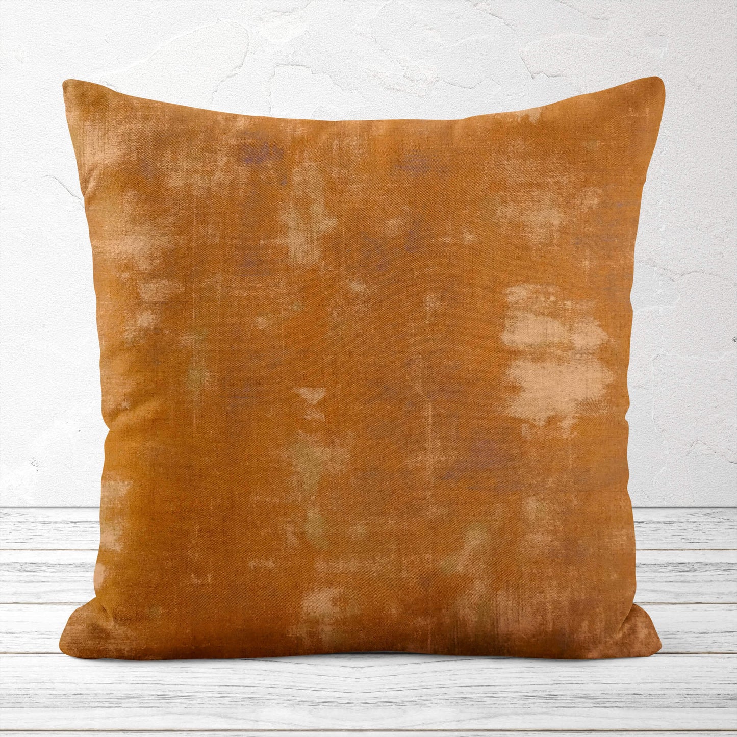 Yam Gold Abstract Grunge Pillow Covers and Euro Shams color 422